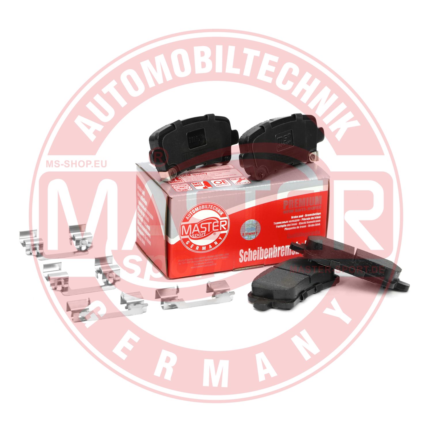 Placute frana MASTERSPORT GERMANY 13046027552N-SET-MS